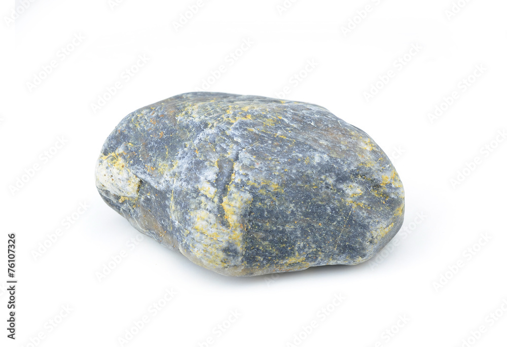 Fototapeta premium Stones isolated on white background