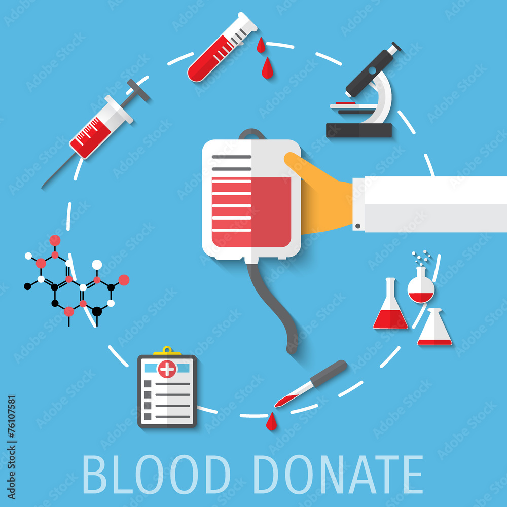 Healthcare vector flat background. Healthcare vector flat background.