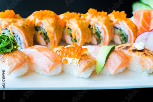 Salmon sushi
