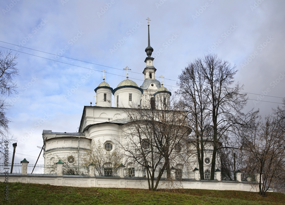 Kineshma. Trinity-Assumption cathedral. Ivanovo region. Russia