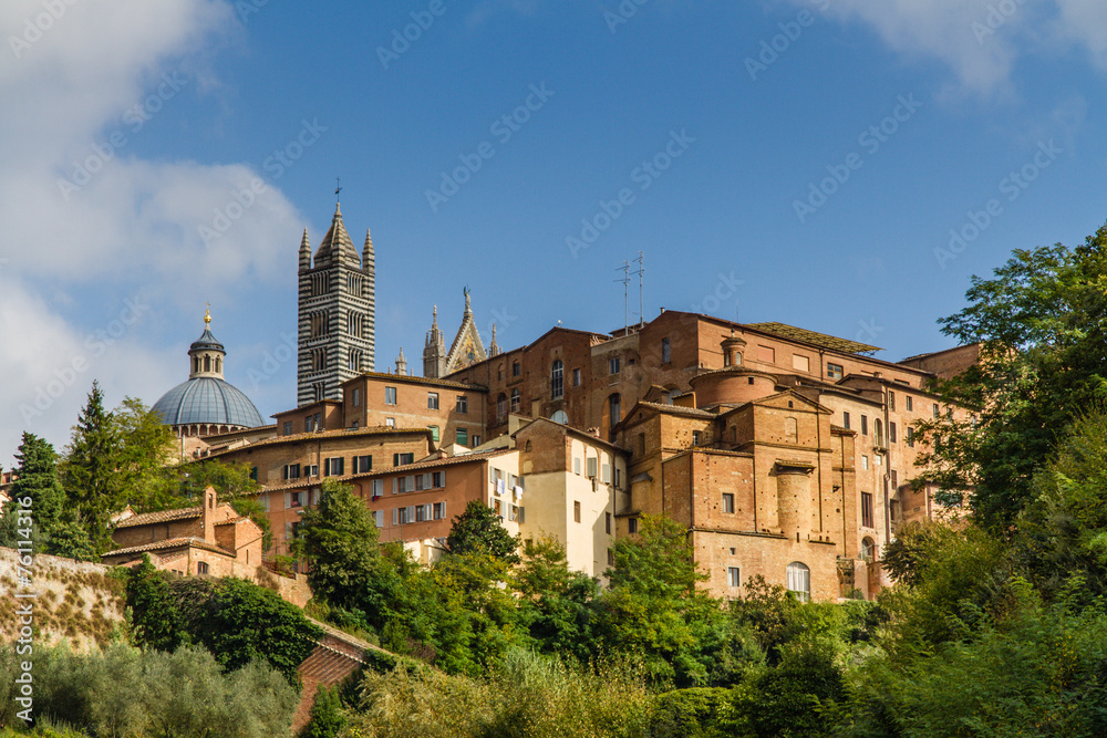 View of Old Buildings in Siena-Siena,Tuscany,Italy