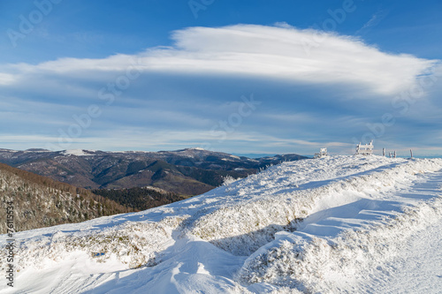 paysage hivernal des Vosges