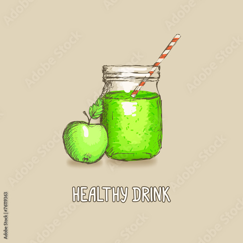 apple healthy drink