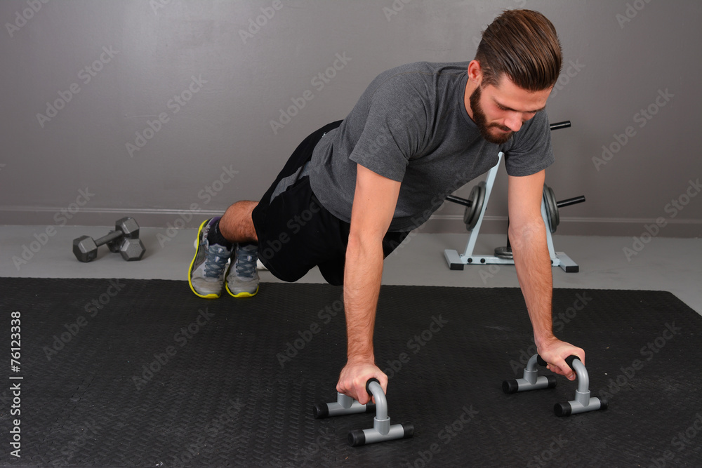 Man Working Out