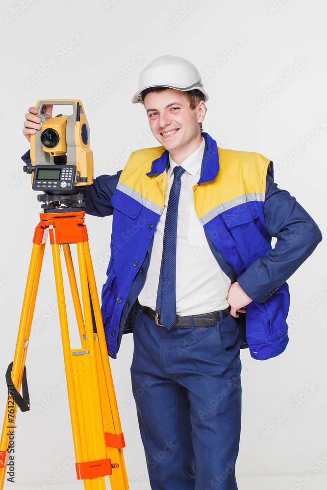 surveyor isolated surveyor isolated