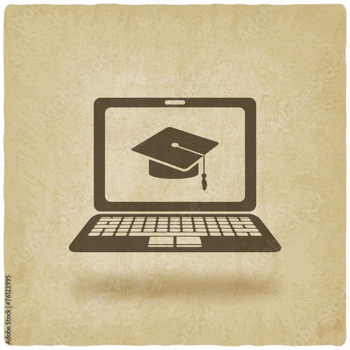 distance online learning symbol
