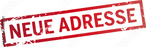 stempel Neue Adresse