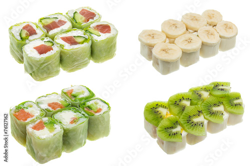 set of sushi