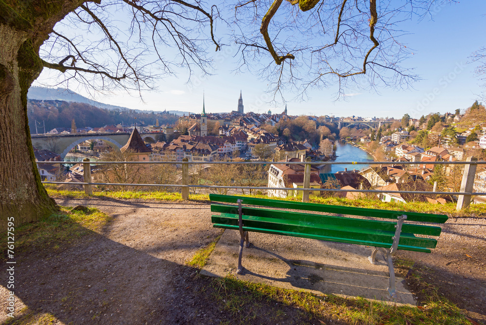 Naklejka premium Bern Schweiz