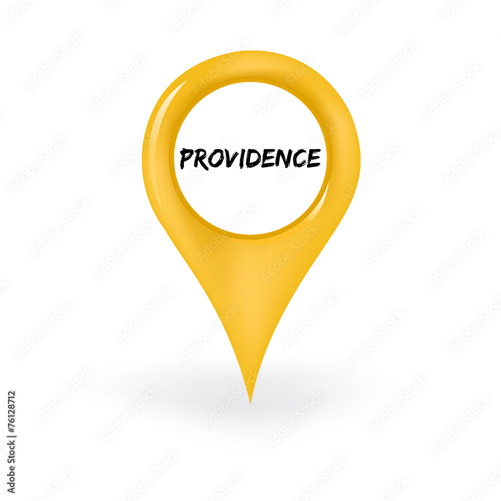 Naklejka premium Location Providence