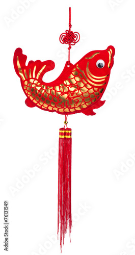 Fish wind chime the symbol wealth fengshui