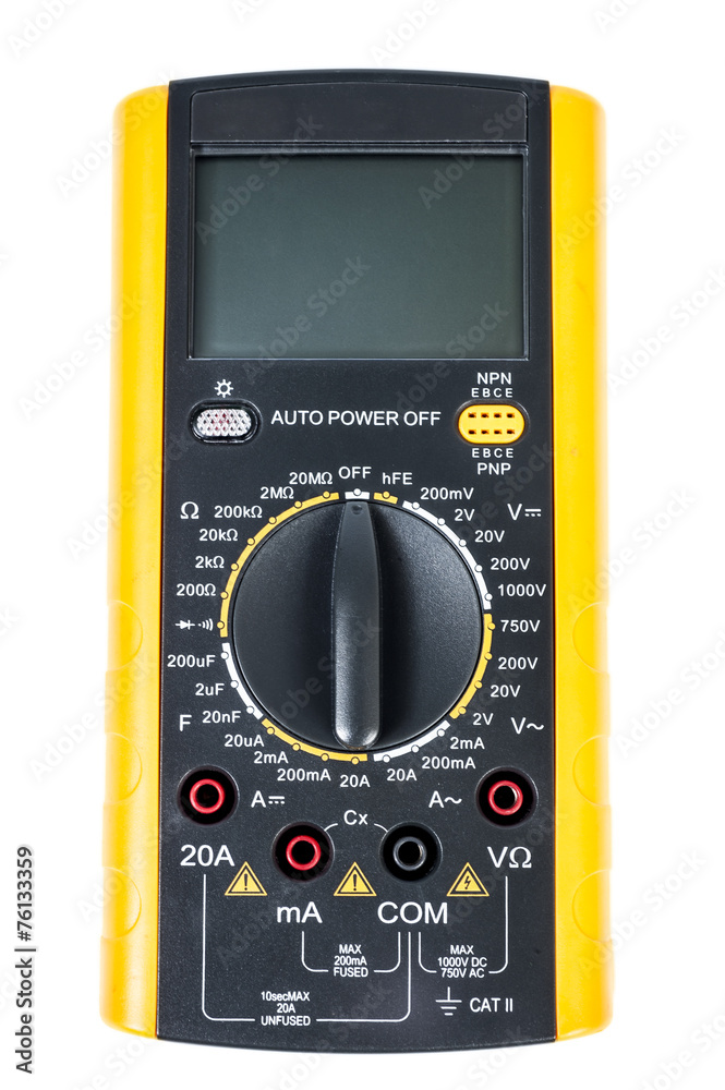 Fototapeta premium Digital multimeter