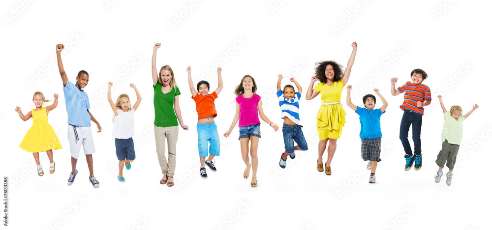 Diversity People Cheerful Happiness Teamwork Concept