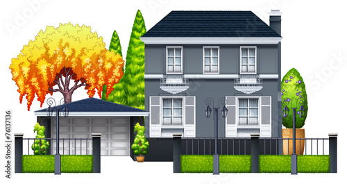 An elegant house