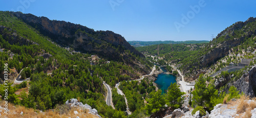 Slika na platnu Green canyon at Turkey