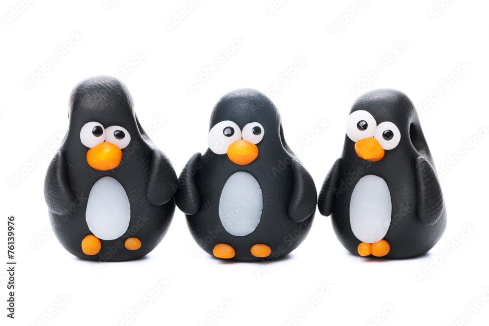 Obraz premium Pinguins
