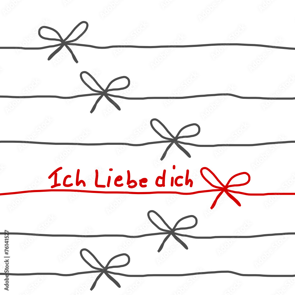 valentinstag karte gruß ich liebe dich