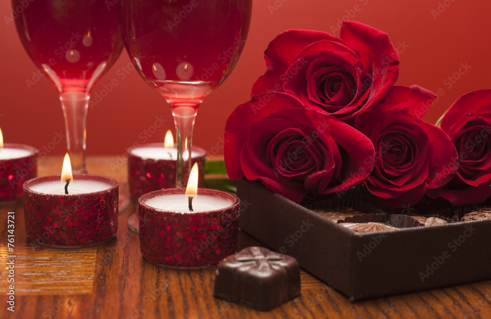 Romantic card for Valentines day Romantic card for Valentines day