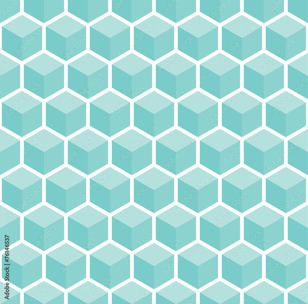 A seamless cube style pattern illustration A seamless cube style pattern illustration