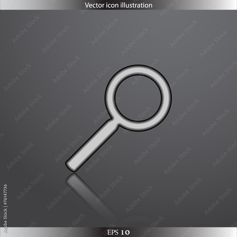 Vector search web flat icon Vector search web flat icon