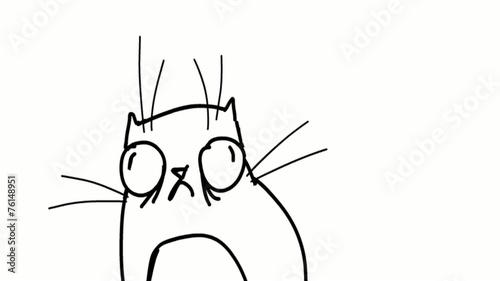talking cartoon cat