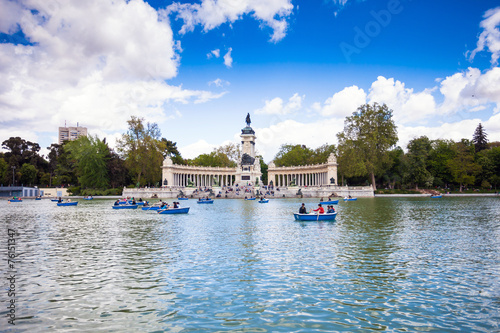 Monument to Alfonso XII in the 