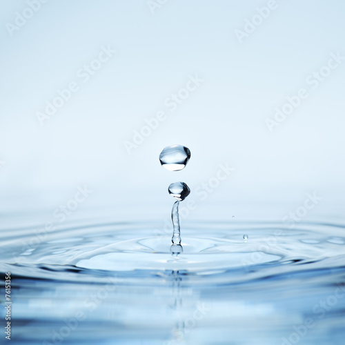 Fresh liquid concept from water drop