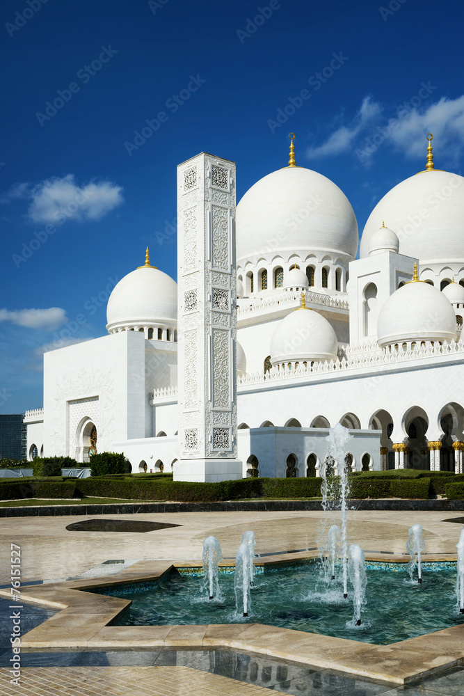 Fototapeta premium White Mosque