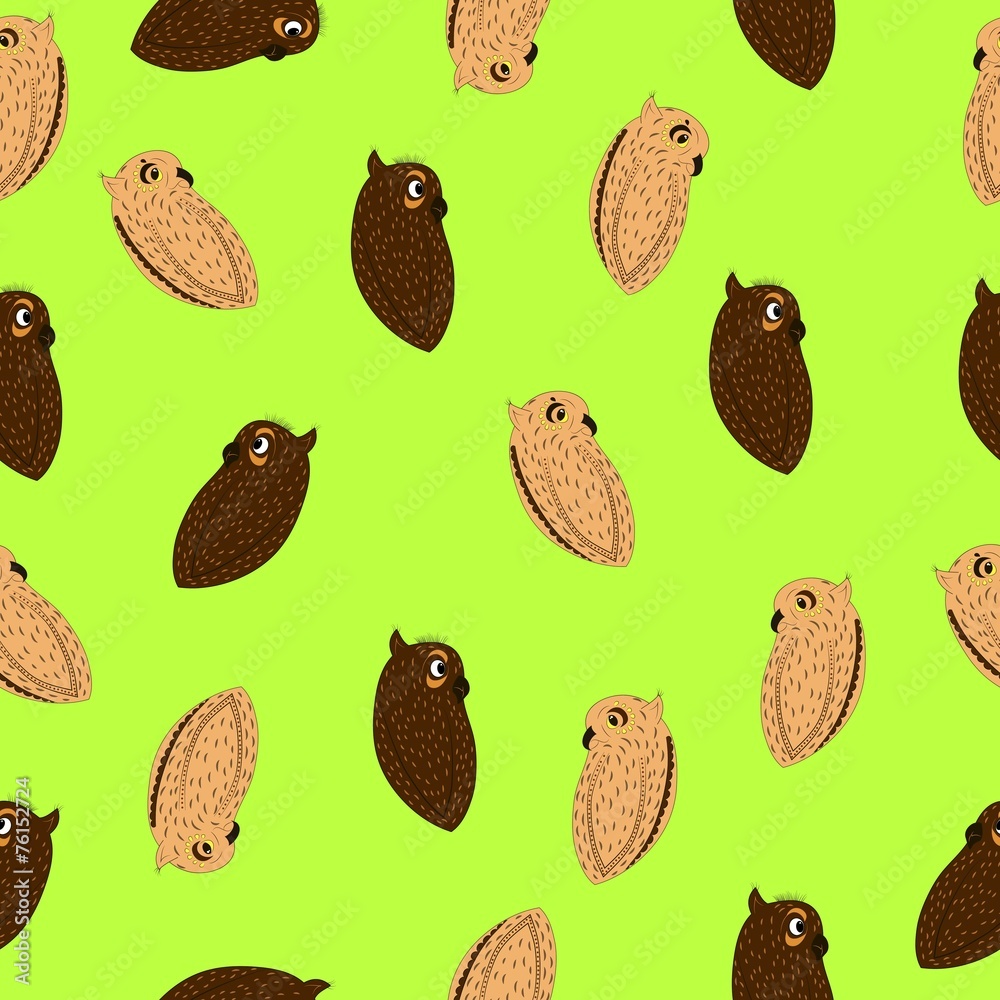 Owls seamless patern Owls seamless patern