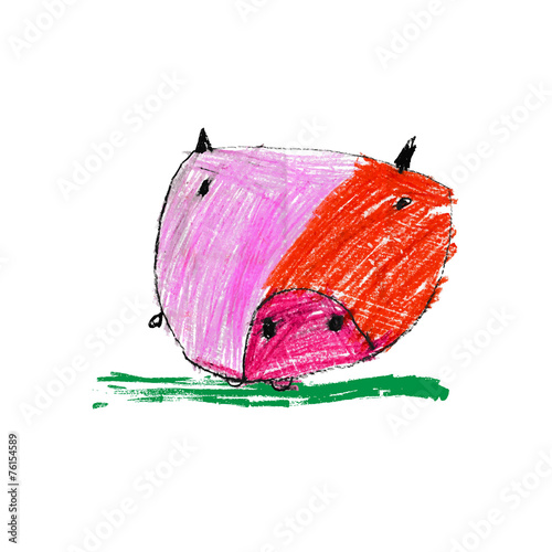 Children's illustration of the animal