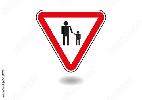 Free Download Sign, parent with child - GFXLoad