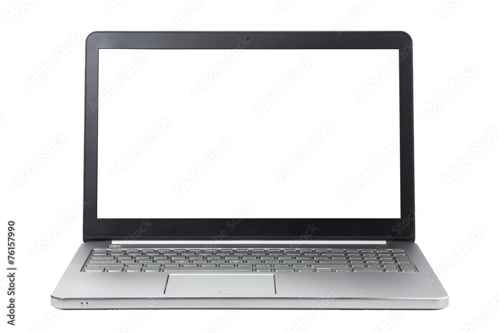 Laptop isolated on white background Laptop isolated on white background