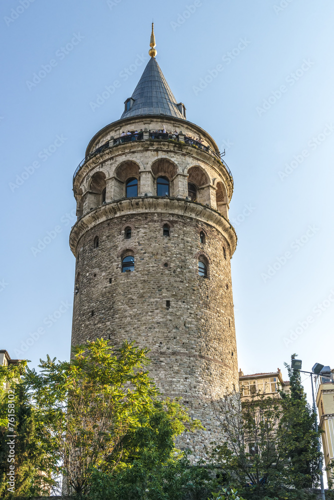 old Istanbul Tower galata- symbol of the city