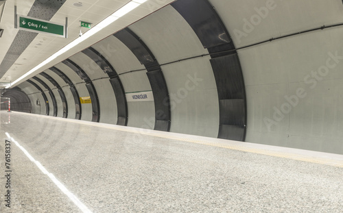 Photography Metro Station in Istanbul