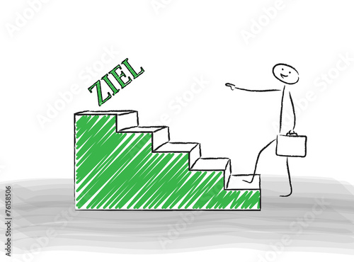 Treppe / Ziel