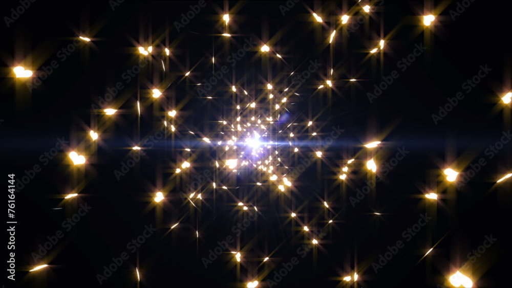 光と星の背景 光と星の背景