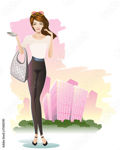 young attractive woman