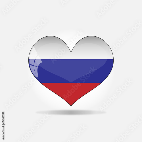 Russia Flag Heart Free Download Russia Flag Heart - GFXLoad
