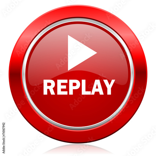 Free Download replay icon - GFXLoad