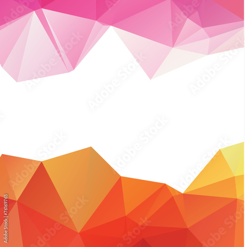 polygonal mosaic background, Vector illustration