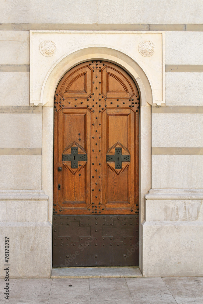 Church door