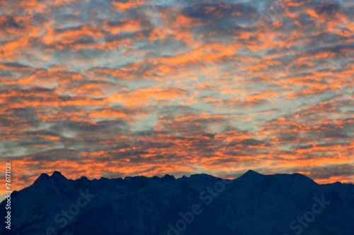 Abendstimmung am Wilden Kaiser