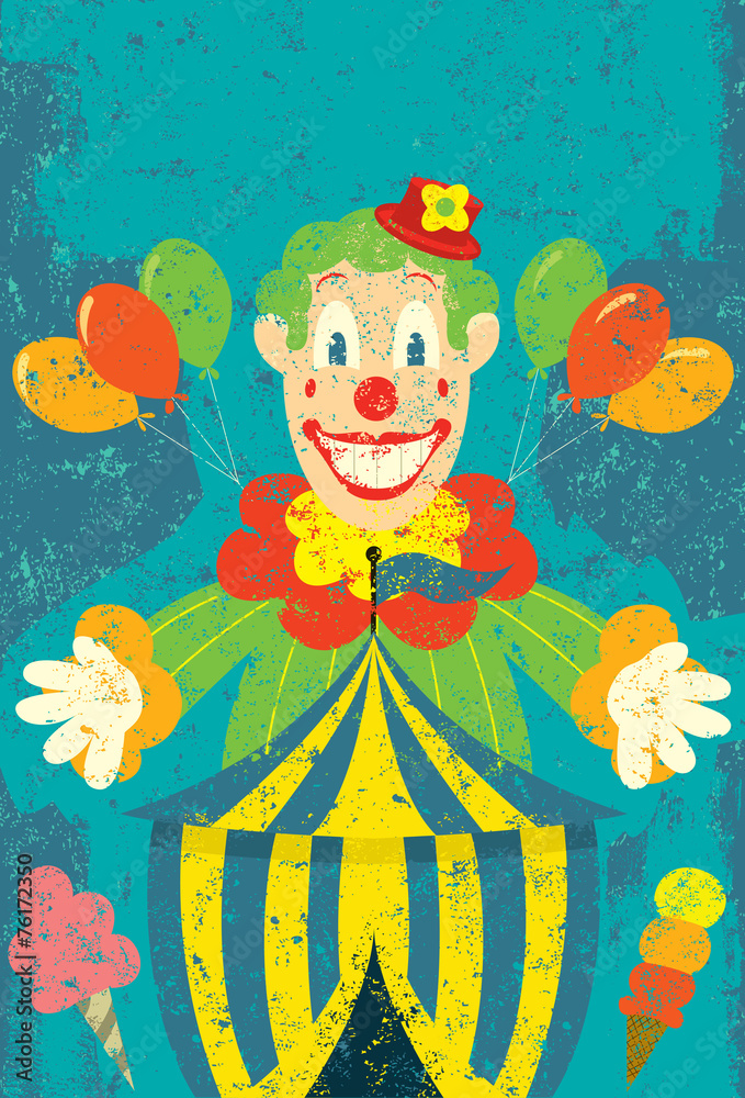 Fototapeta premium Circus Clown