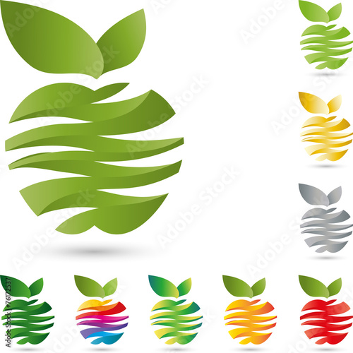 Apfel, Essen, apple, Logo, Obst