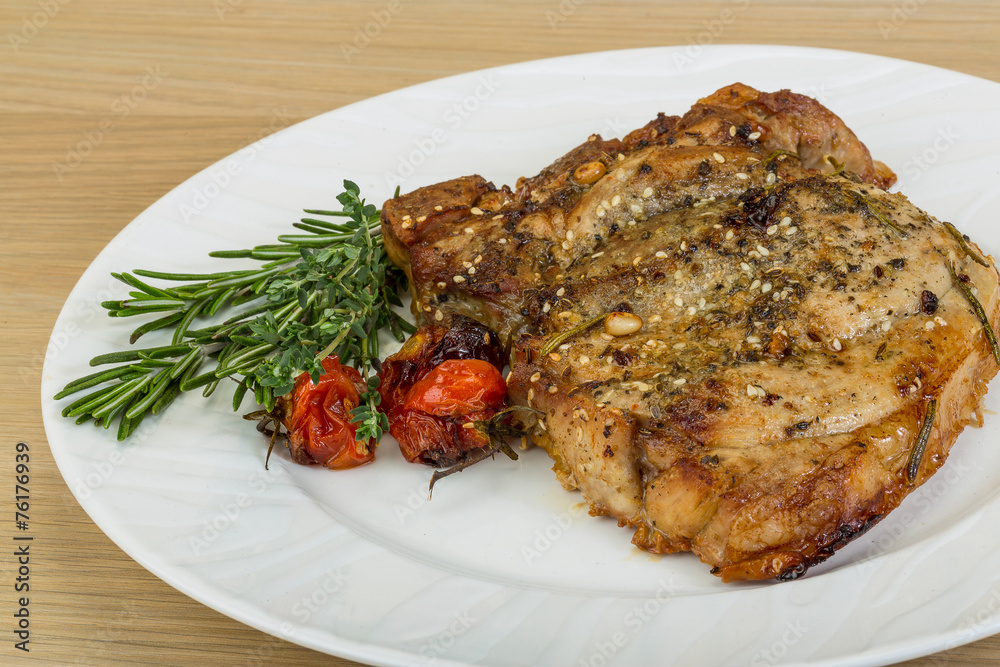 Roasted pork Roasted pork