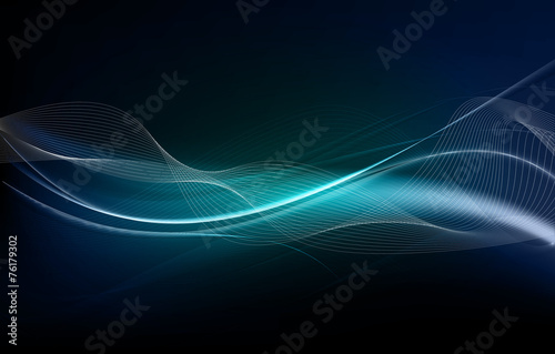 Blue abstract background.