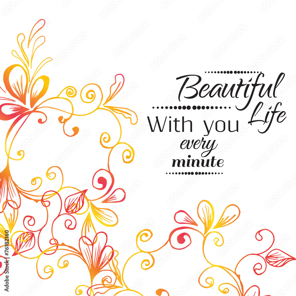 Floral ornate pattern Floral ornate pattern