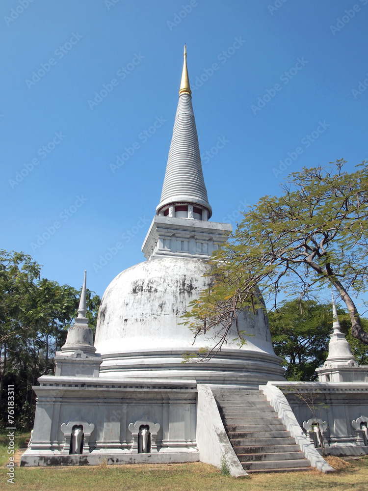 Pagoda in temple , thailand