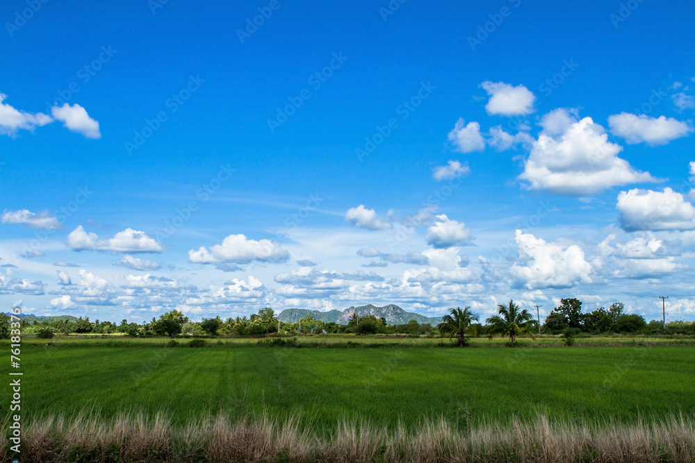 land and sky land and sky