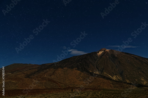 Teide Volcano by night on Tenerife © Nicolas Dumeige